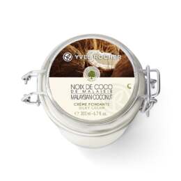 Pehmeä vartalovoide Malesian kookospähkinä