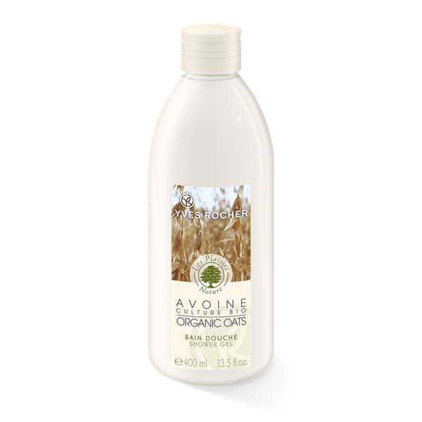 Kylpy- ja suihkuvaahto Luonnonmukainen kaura 400 ml